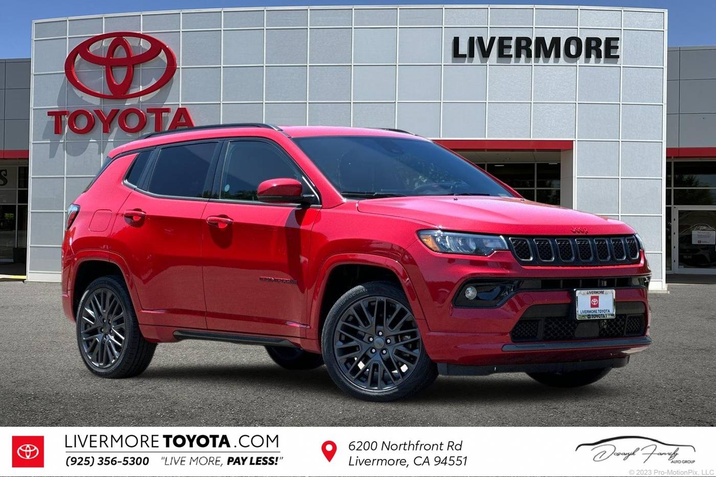 2023 Jeep Compass (RED) Edition — SUV — 58,561 mi — Livermore, CA