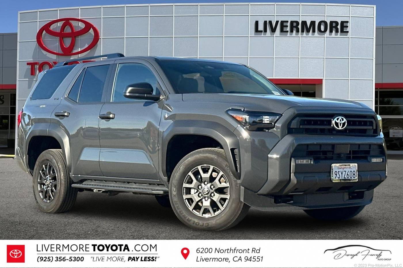 2025 Toyota 4Runner SR5 — SUV — 14,596 mi — Livermore, CA
