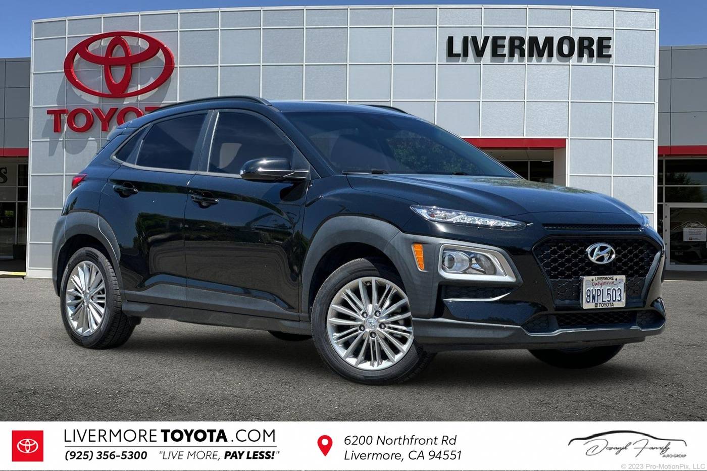 2021 Hyundai Kona SEL — SUV — 47,455 mi — Livermore, CA