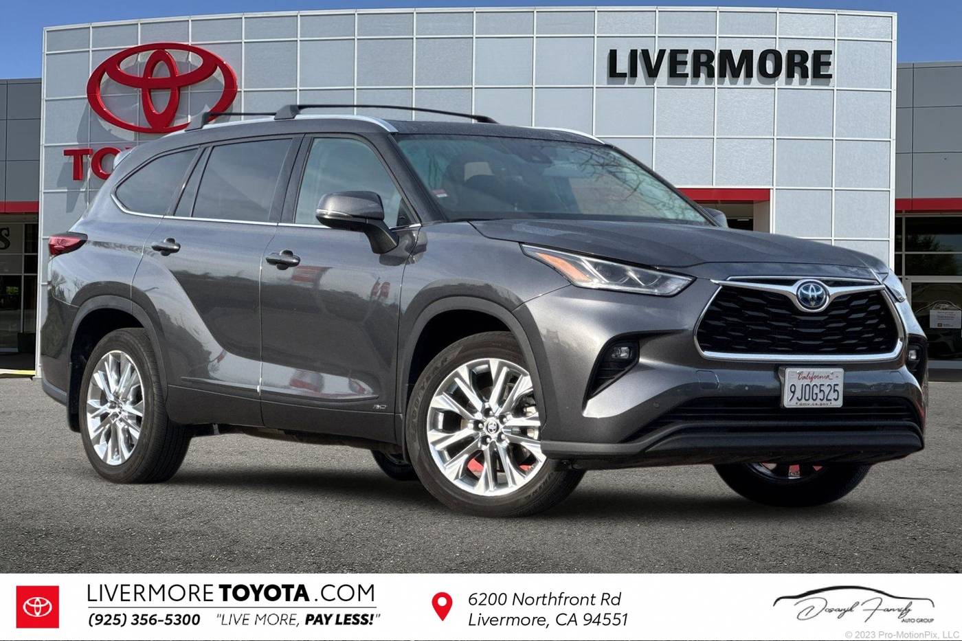 2023 Toyota Highlander Hybrid Limited — SUV — 20,028 mi — Livermore, CA