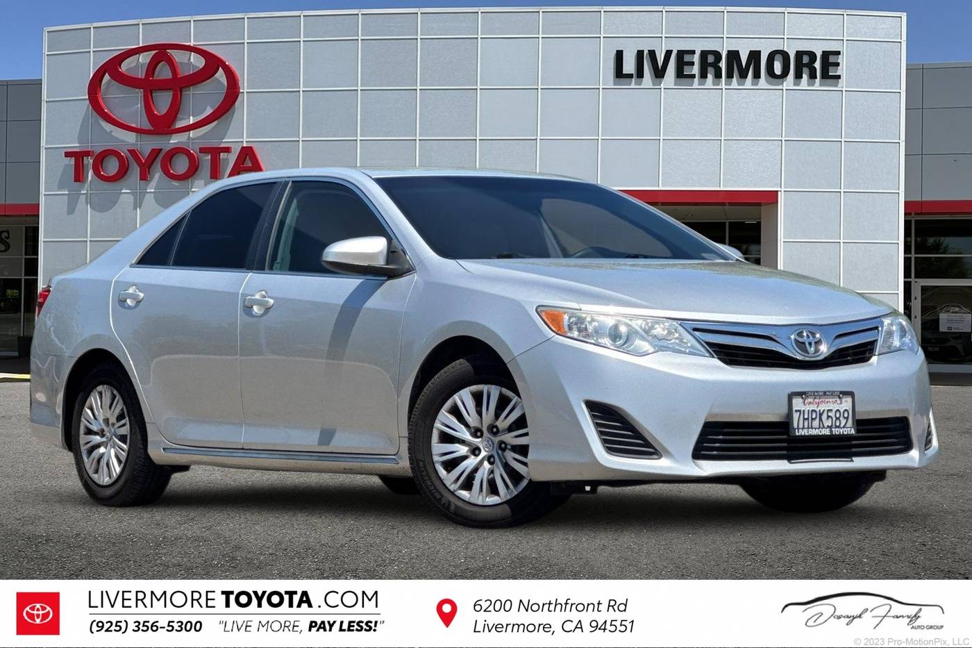 2014 Toyota Camry LE — Sedan — 156,153 mi — Livermore, CA