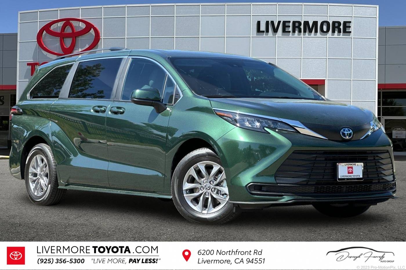 2025 Toyota Sienna LE — Minivan — 837 mi — Livermore, CA