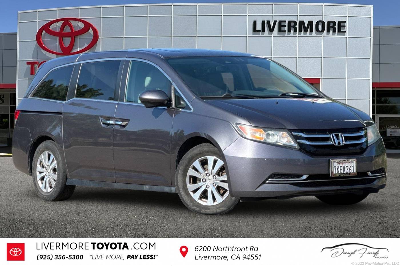 2015 Honda Odyssey EX-L — Minivan — 146,893 mi — Livermore, CA