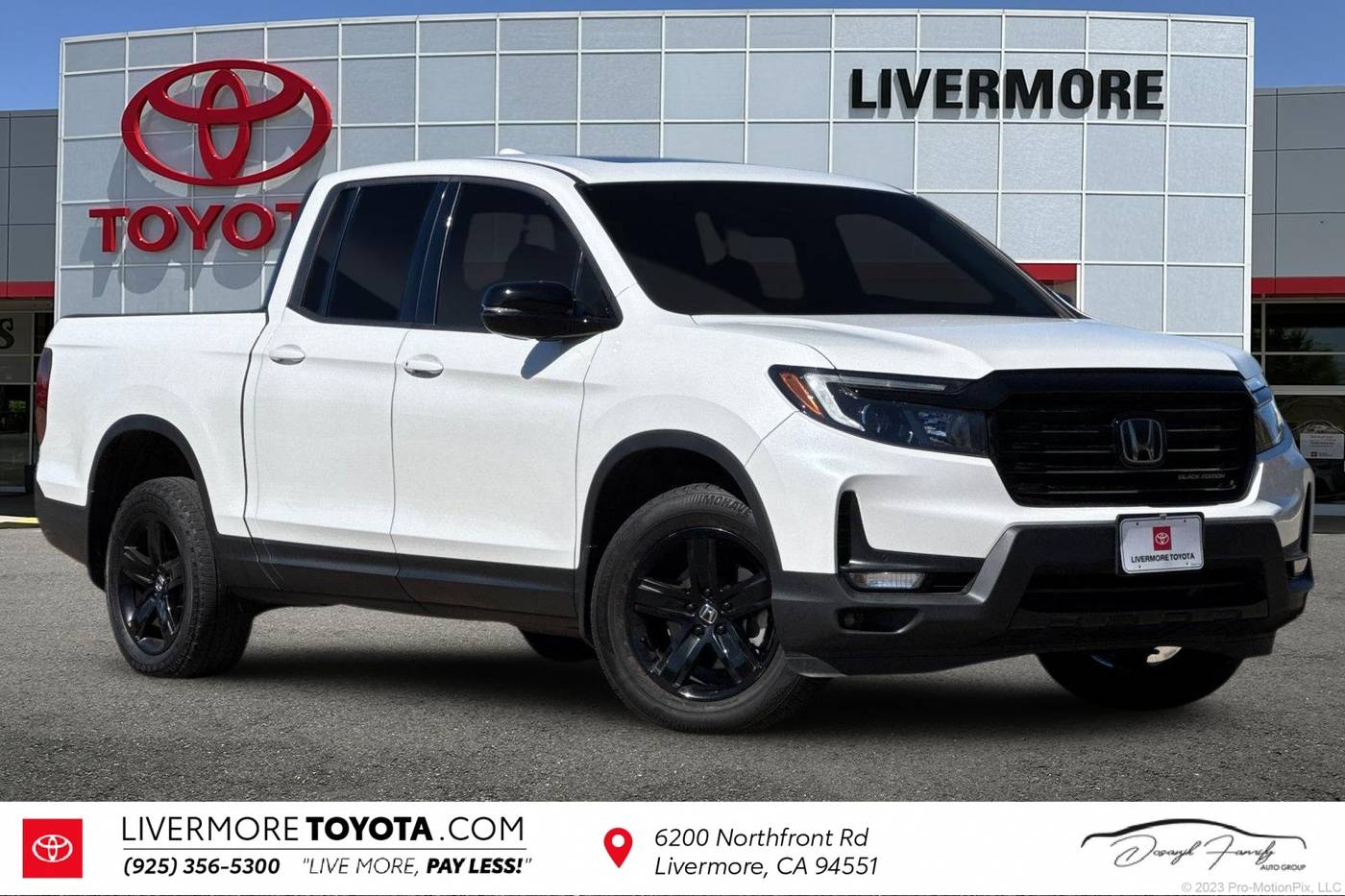 2022 Honda Ridgeline Black Edition — Pickup Truck — 50,319 mi — Livermore, CA
