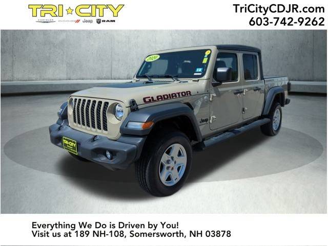 2020 Jeep Gladiator Sport S — Pickup Truck — 55,526 mi — Somersworth, NH