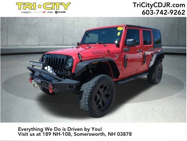 2016 Jeep Wrangler Willys Wheeler — SUV — 94,987 mi — Somersworth, NH
