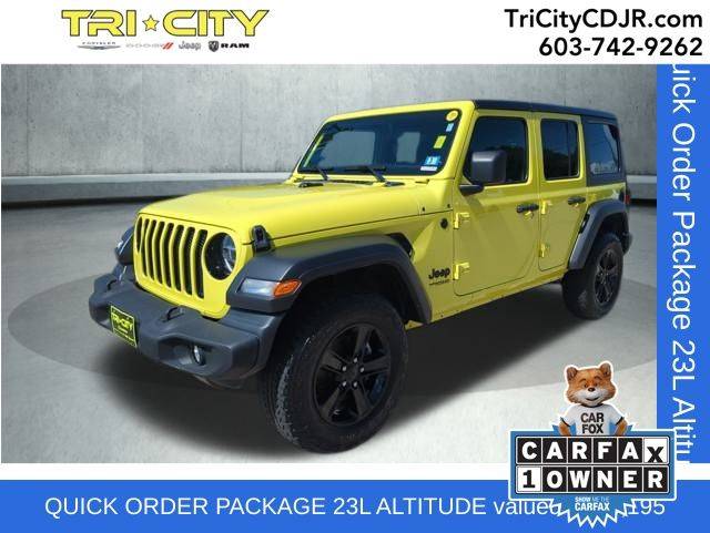 2022 Jeep Wrangler Sport Altitude — SUV — 32,500 mi — Somersworth, NH