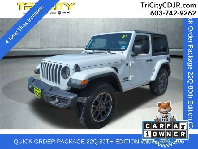 2021 Jeep Wrangler 80th Anniversary — SUV — 44,683 mi — Somersworth, NH
