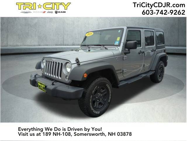 2018 Jeep Wrangler Sport — SUV — 45,394 mi — Somersworth, NH