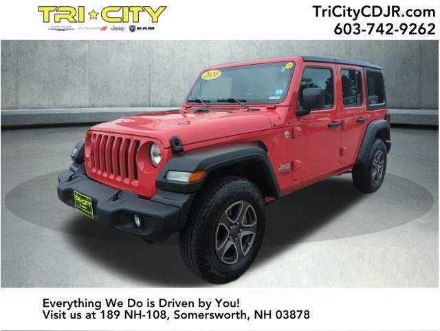 2020 Jeep Wrangler Sport S — SUV — 55,884 mi — Somersworth, NH
