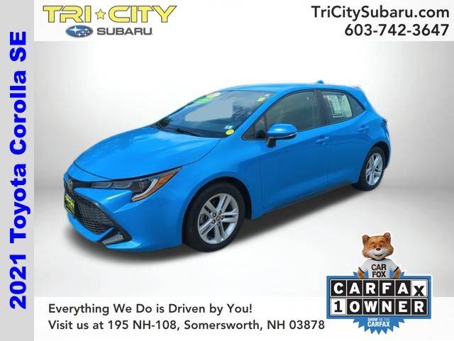 2021 Toyota Corolla Hatchback SE — Hatchback — 31,712 mi — Somersworth, NH