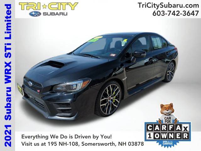 2021 Subaru WRX STI Limited — Sedan — 55,052 mi — Somersworth, NH