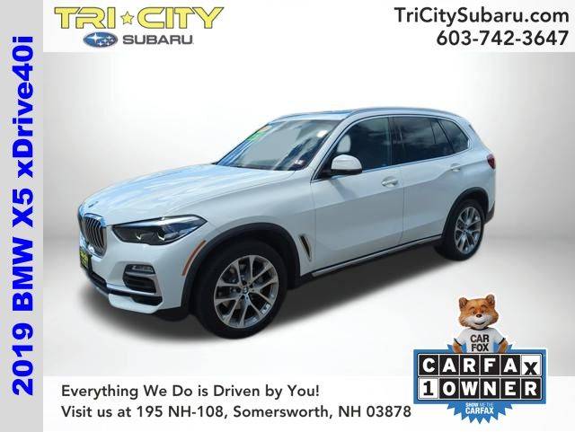 2019 BMW X5 40i — SUV — 59,820 mi — Somersworth, NH