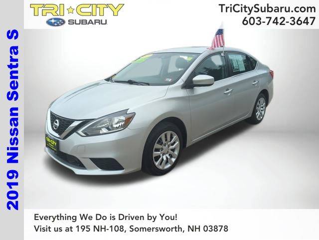 2019 Nissan Sentra S — Sedan — 63,569 mi — Somersworth, NH