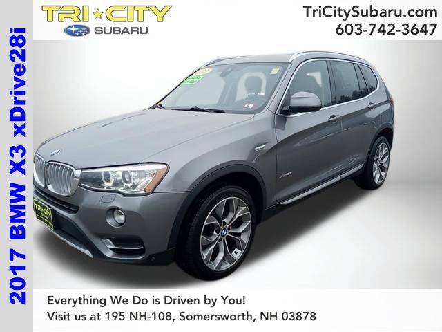 2017 BMW X3 28i — SUV — 86,569 mi — Somersworth, NH