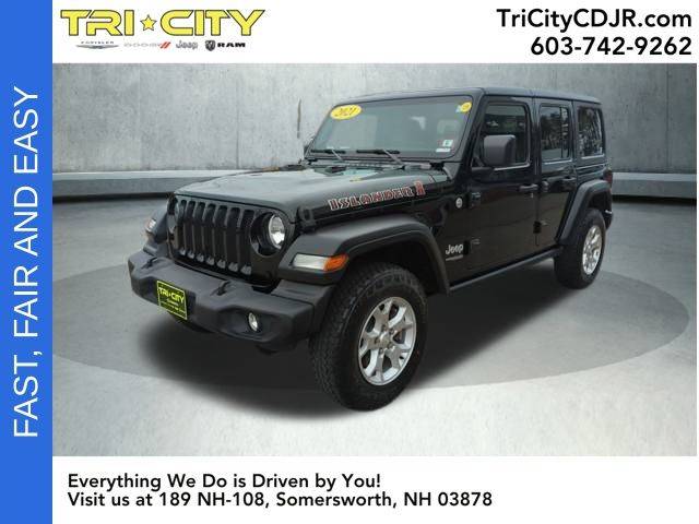 2021 Jeep Wrangler Islander — SUV — 39,946 mi — Somersworth, NH