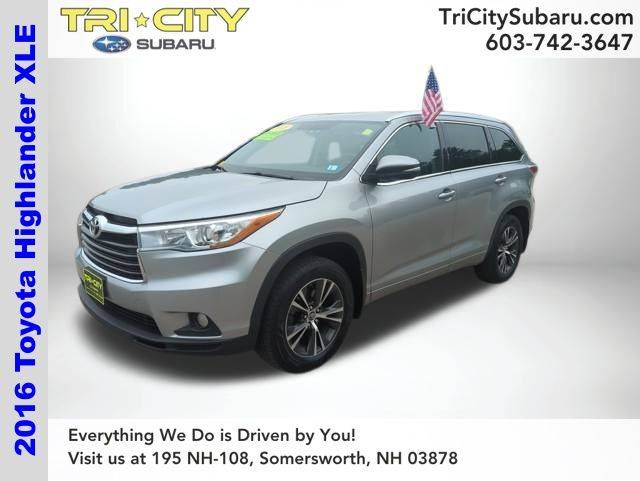 2016 Toyota Highlander XLE — SUV — 106,110 mi — Somersworth, NH