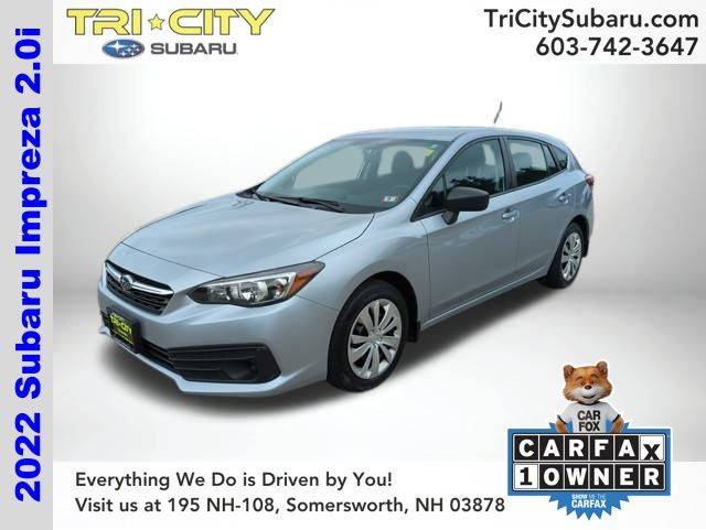 2022 Subaru Impreza 2.0i — Hatchback — 20,376 mi — Somersworth, NH