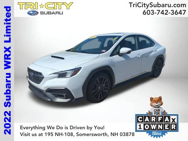 2022 Subaru WRX Limited — Sedan — 10,268 mi — Somersworth, NH