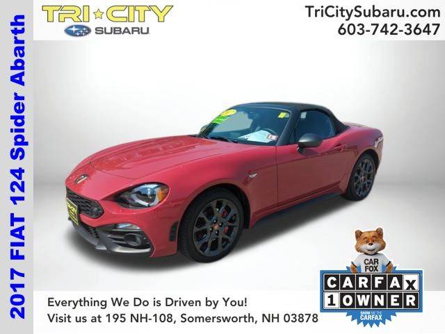 2017 FIAT 124 Spider Elaborazione Abarth — Convertible — 2,168 mi — Somersworth, NH