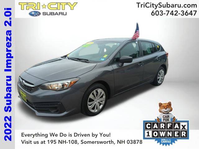 2022 Subaru Impreza 2.0i — Hatchback — 42,606 mi — Somersworth, NH