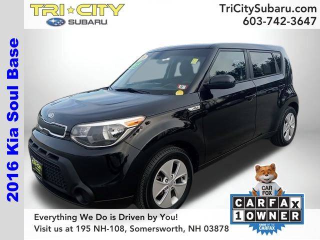 2016 Kia Soul Base — Hatchback — 63,806 mi — Somersworth, NH