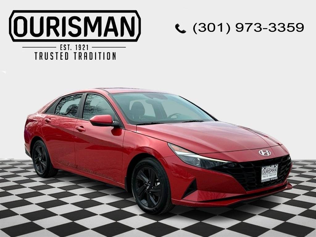 2022 Hyundai Elantra Hybrid Blue — Sedan — 18,784 mi — Laurel, MD