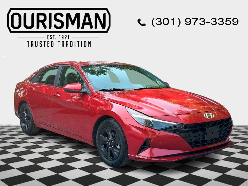 2023 Hyundai Elantra Hybrid Blue — Sedan — 40,818 mi — Laurel, MD