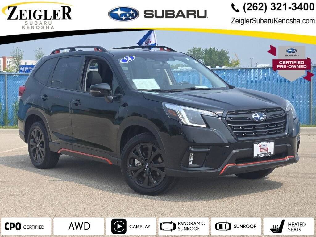 2024 Subaru Forester Sport — SUV — 12,296 mi — Kenosha, WI