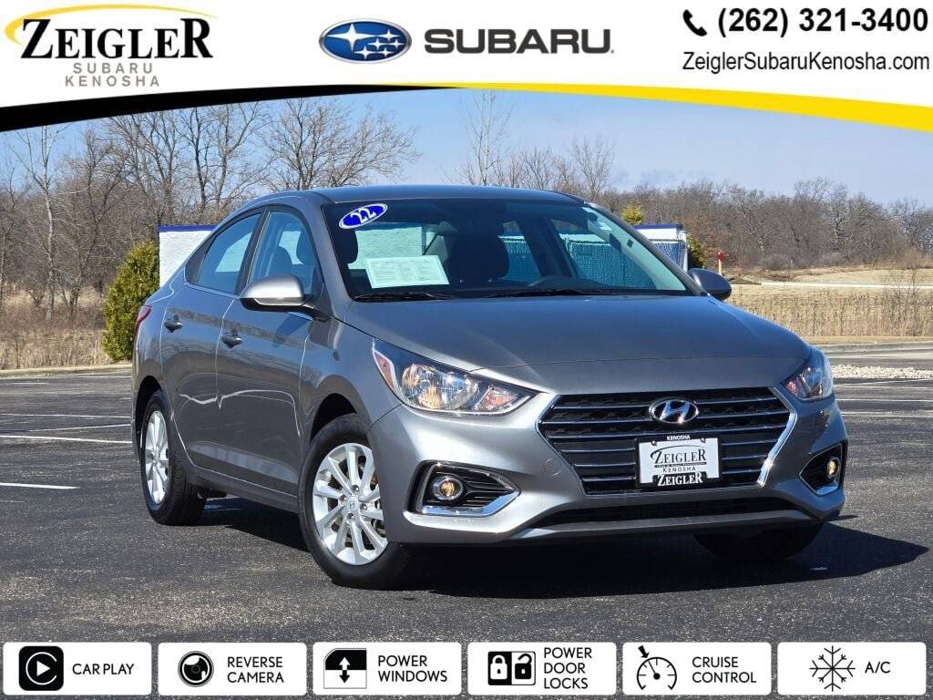 2022 Hyundai Accent SEL — Sedan — 13,629 mi — Kenosha, WI