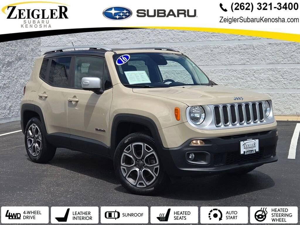 2016 Jeep Renegade Limited — SUV — 78,788 mi — Kenosha, WI