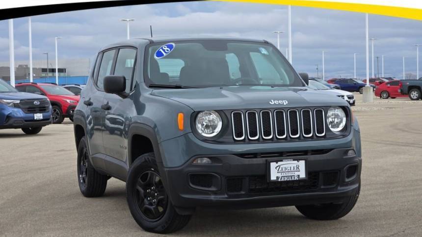 2018 Jeep Renegade Sport — SUV — 94,246 mi — Kenosha, WI