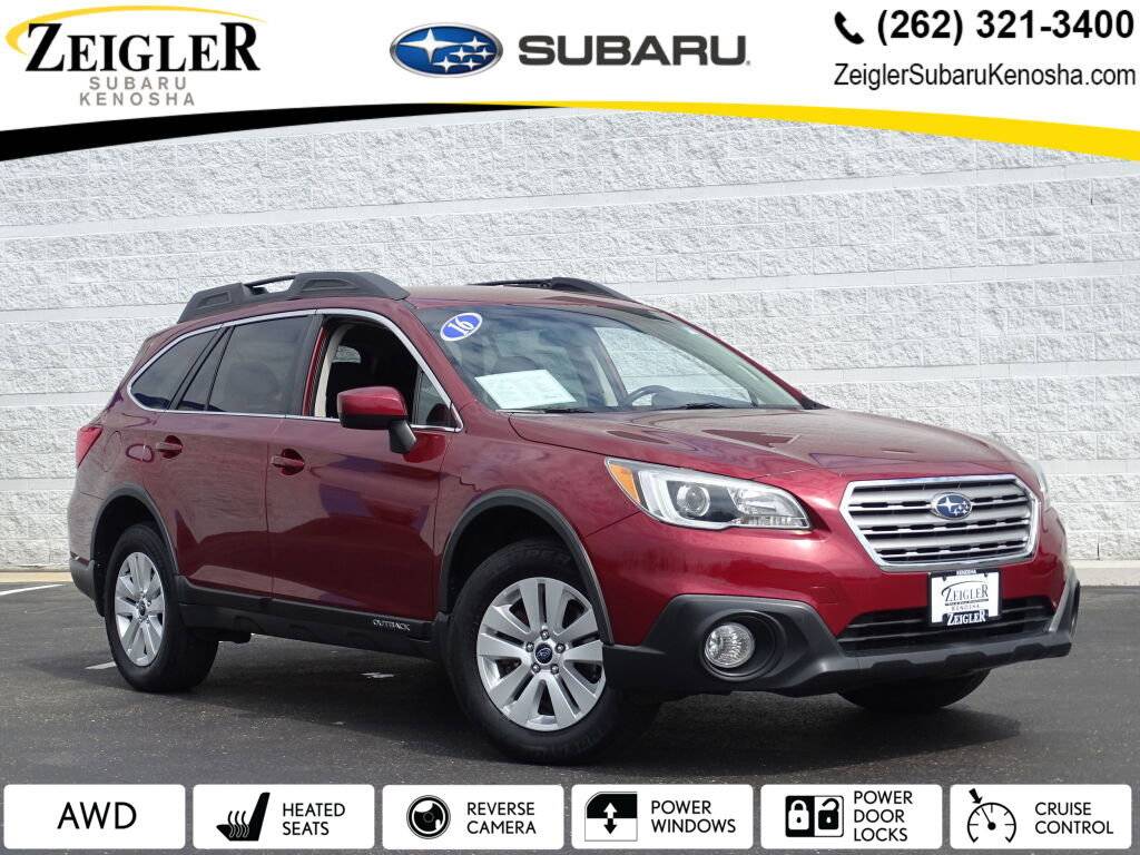 2016 Subaru Outback 2.5i Premium — SUV — 169,009 mi — Kenosha, WI