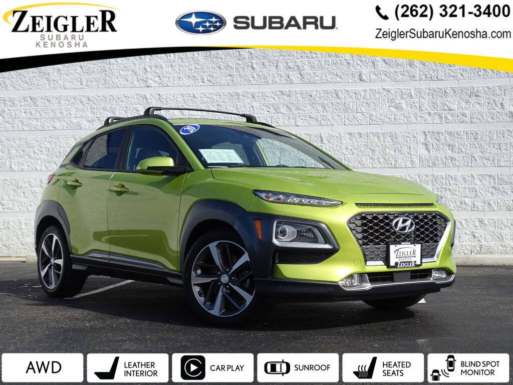2020 Hyundai Kona Ultimate — SUV — 80,746 mi — Kenosha, WI