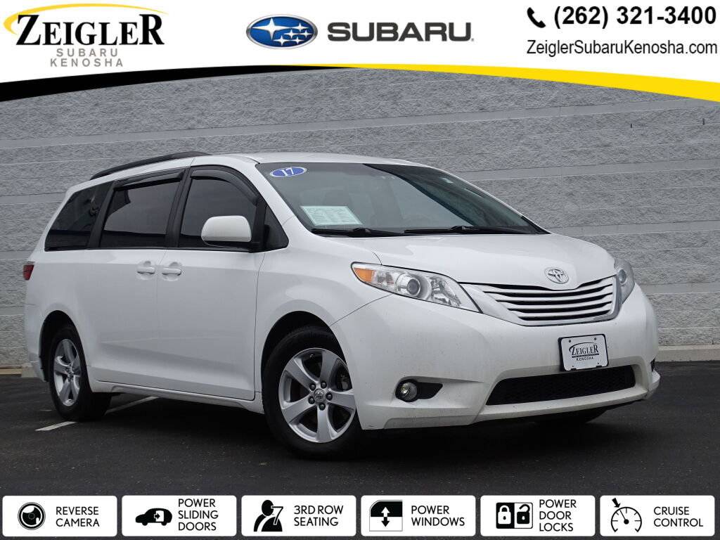 2017 Toyota Sienna L — Minivan — 335,651 mi — Kenosha, WI