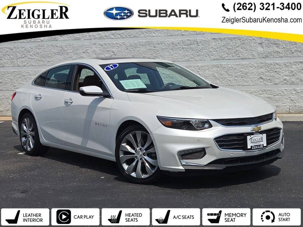 2017 Chevrolet Malibu Premier — Sedan — 81,534 mi — Kenosha, WI