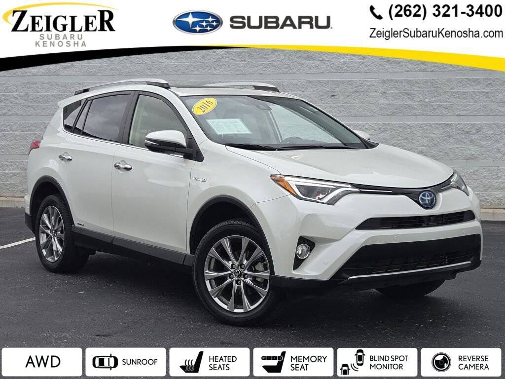 2016 Toyota RAV4 Hybrid Limited — SUV — 70,143 mi — Kenosha, WI