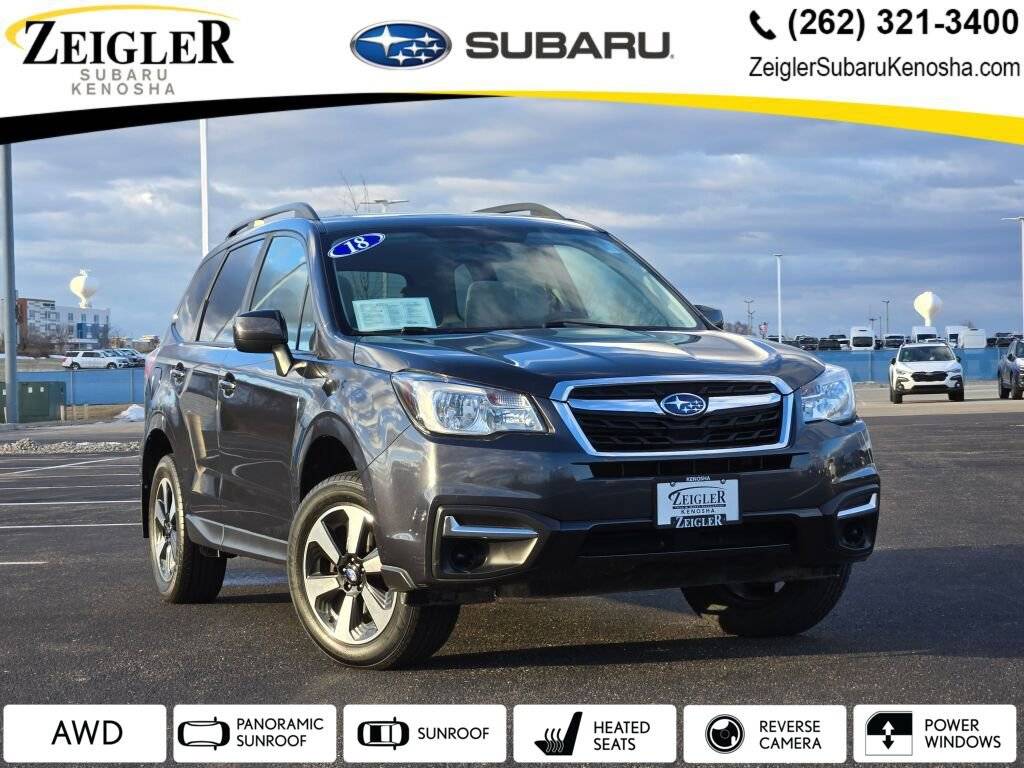 2018 Subaru Forester 2.5i Premium — SUV — 59,629 mi — Kenosha, WI