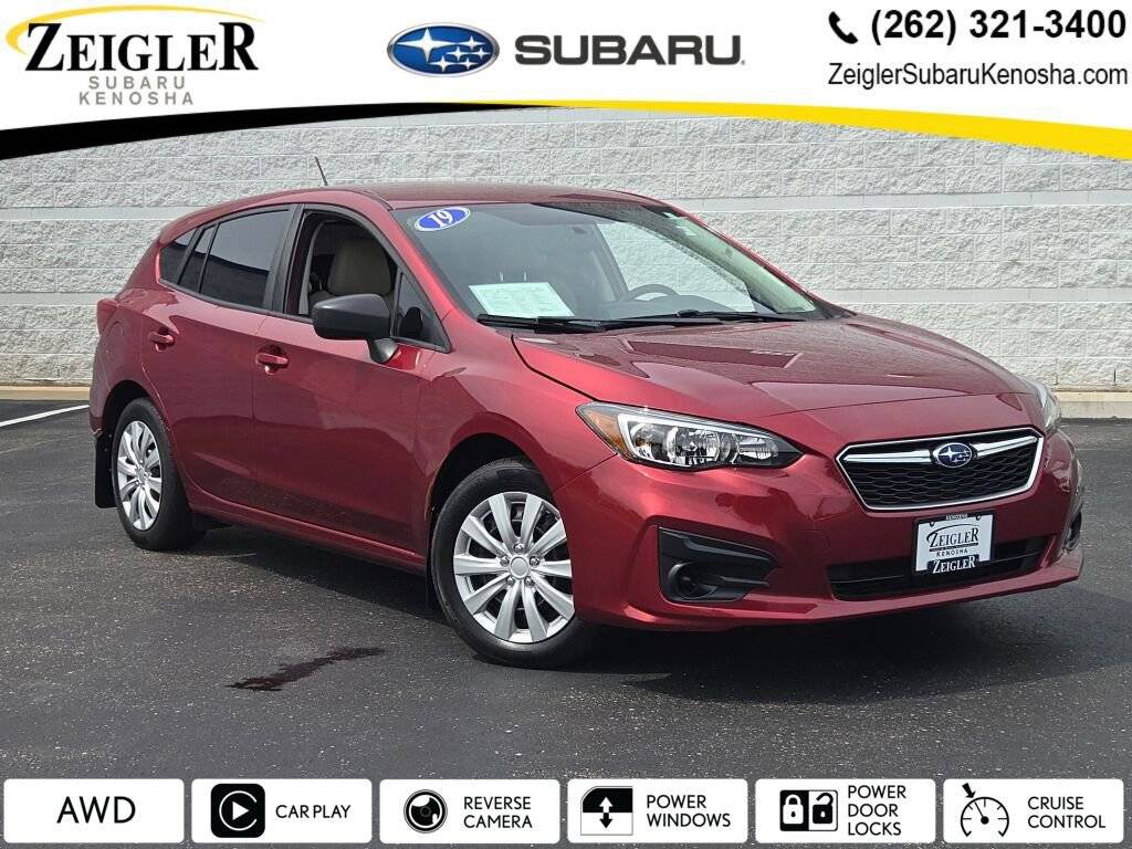 2019 Subaru Impreza 2.0i — Hatchback — 50,010 mi — Kenosha, WI