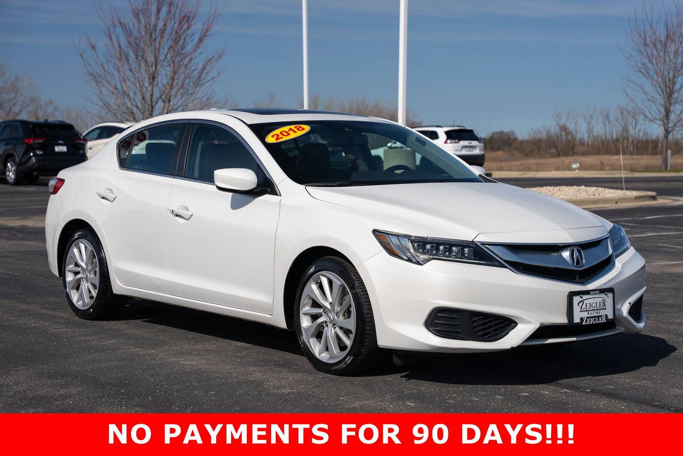 2018 Acura ILX Premium Package — Sedan — 56,650 mi — Mount Pleasant, WI