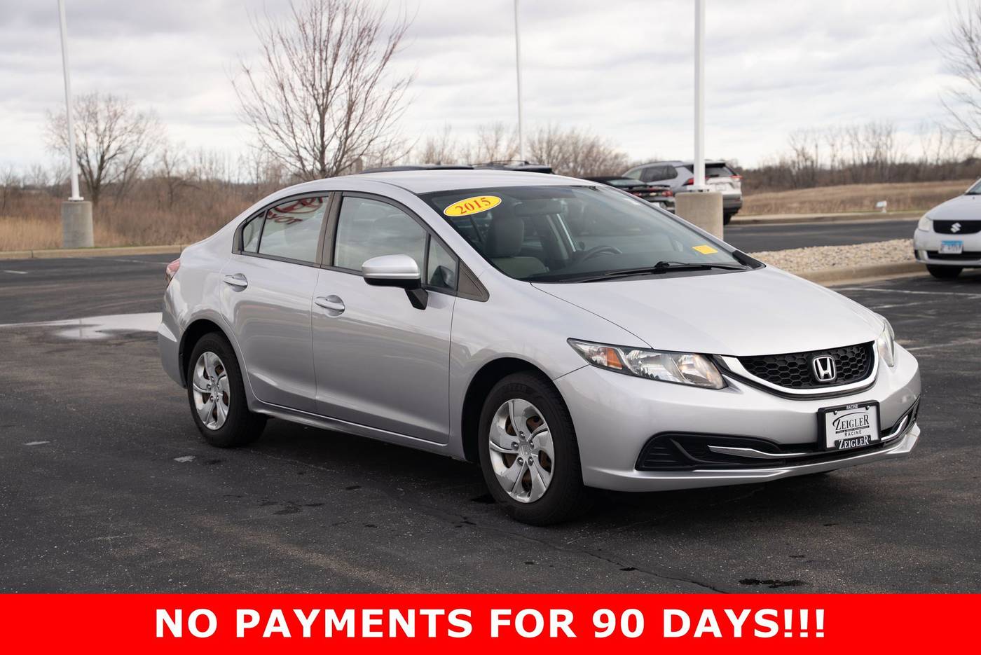 2015 Honda Civic LX — Sedan — 118,976 mi — Mount Pleasant, WI