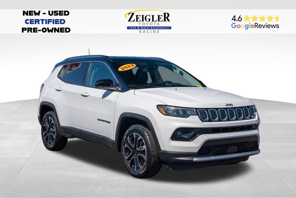 2022 Jeep Compass Limited — SUV — 37,898 mi — Mount Pleasant, WI