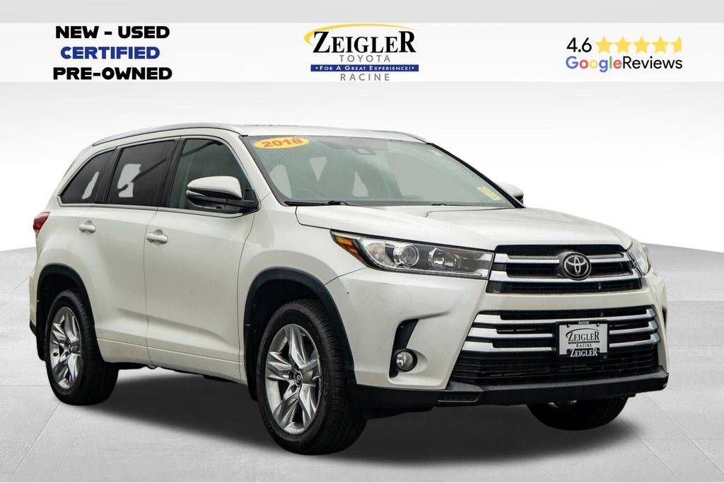 2018 Toyota Highlander Limited — SUV — 88,305 mi — Mount Pleasant, WI