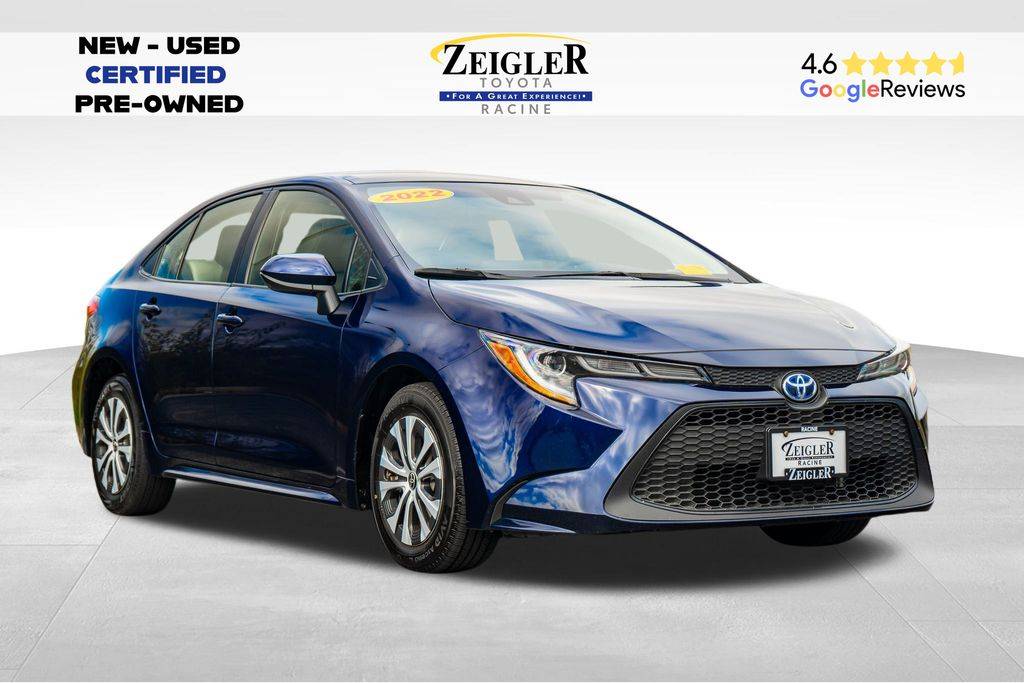 2022 Toyota Corolla Hybrid LE — Sedan — 54,415 mi — Mount Pleasant, WI