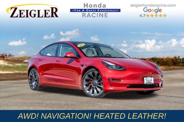 2022 Tesla Model 3 Performance — Sedan — 13,796 mi — Mount Pleasant, WI