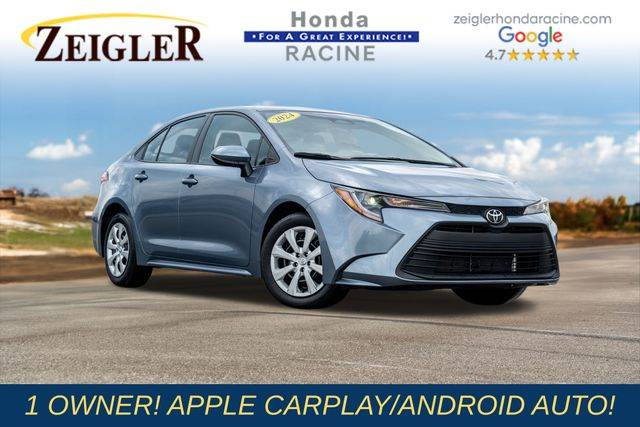 2024 Toyota Corolla LE — Sedan — 23,611 mi — Mount Pleasant, WI