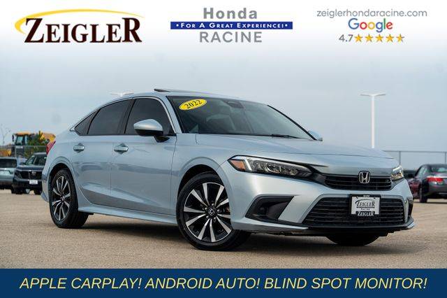 2022 Honda Civic EX — Sedan — 44,281 mi — Mount Pleasant, WI