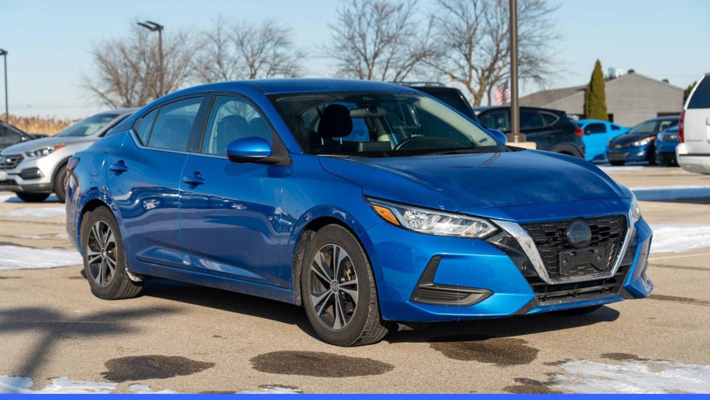 2021 Nissan Sentra SV — Sedan — 52,652 mi — Mount Pleasant, WI