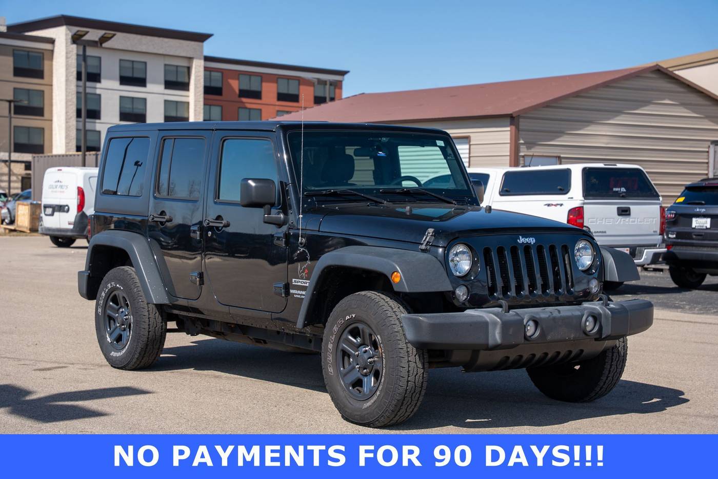 2016 Jeep Wrangler Sport — SUV — 117,878 mi — Mount Pleasant, WI