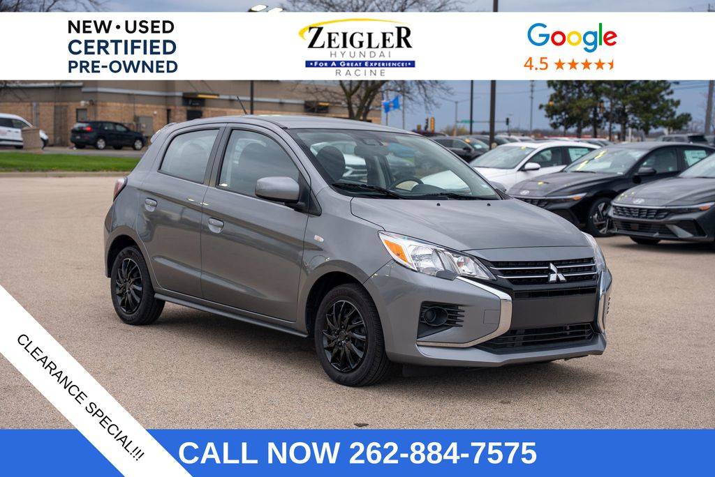 2021 Mitsubishi Mirage ES — Hatchback — 50,501 mi — Mount Pleasant, WI